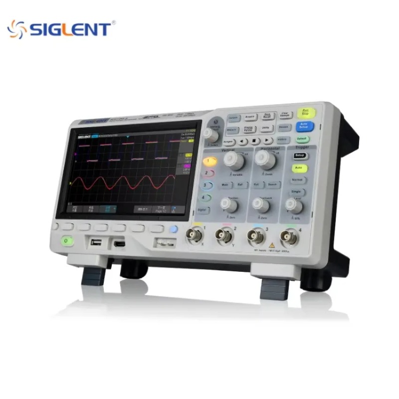 1PC SIGLENT SDS1104X-E 100MHz  - đánh giá và giá Digital Storage Oscilloscope 100Mhz 4Ch