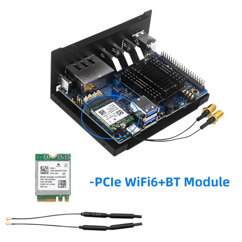 Orange Pi 5 Plus Metal Case wi - đánh giá và giá Orange Pi 5 Plus 16Gb