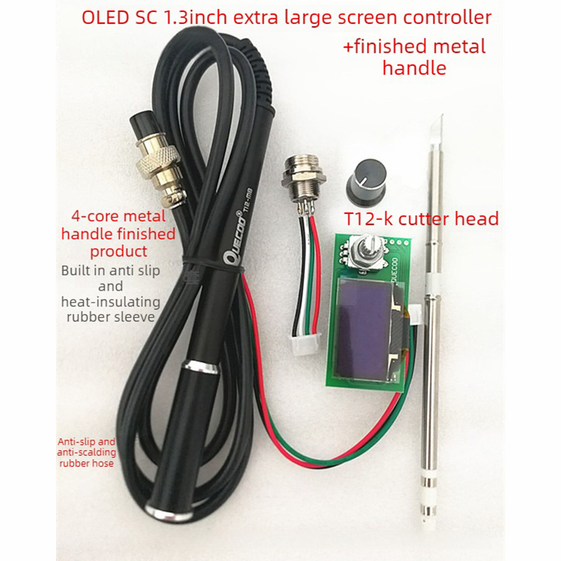 For T12-SC OLED 1.3-inch Scree - đánh giá và giá Soldering Station T12 Oled