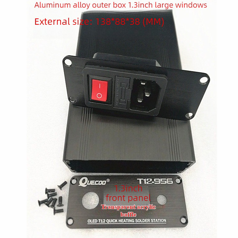 For T12-SC OLED 1.3-inch Scree - đánh giá và giá Soldering Station T12 Oled