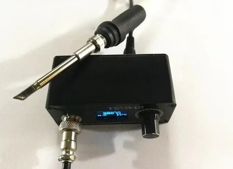 MINI T12 STC OLED Digital Sold - đánh giá và giá Soldering Station T12 Oled