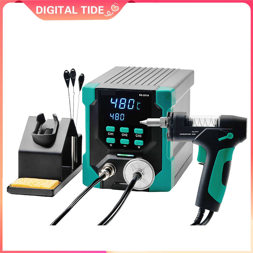 SS-331NH ESD LCD Digital Elect - đánh giá và giá Desoldering Gun Vacuum Electric