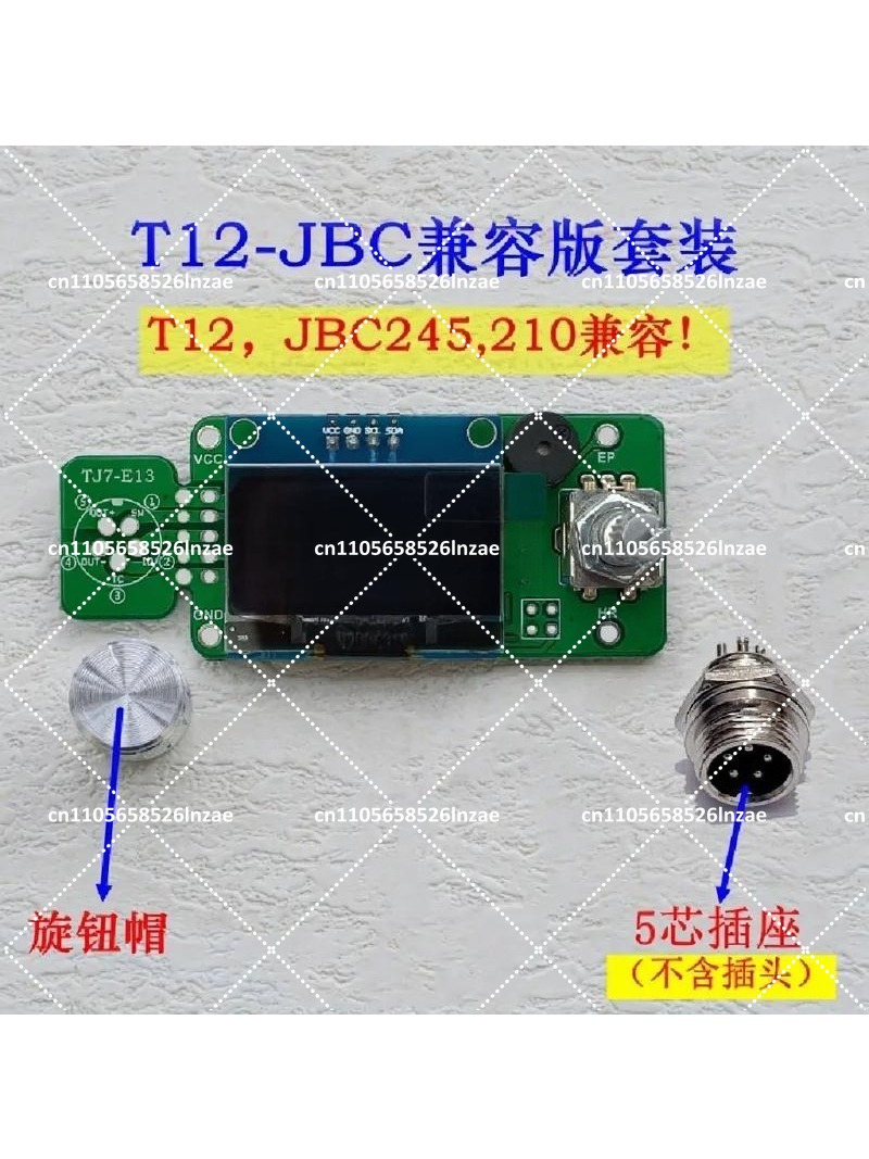 1.3 inch OLED Soldering Statio - đánh giá và giá Soldering Station T12 Oled