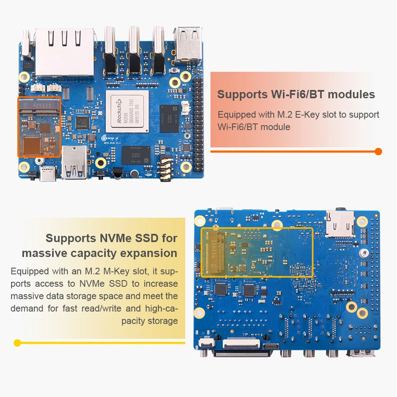 Orange Pi 5 Plus 4 8 16 GB RAM - đánh giá và giá Orange Pi 5 Plus 16Gb
