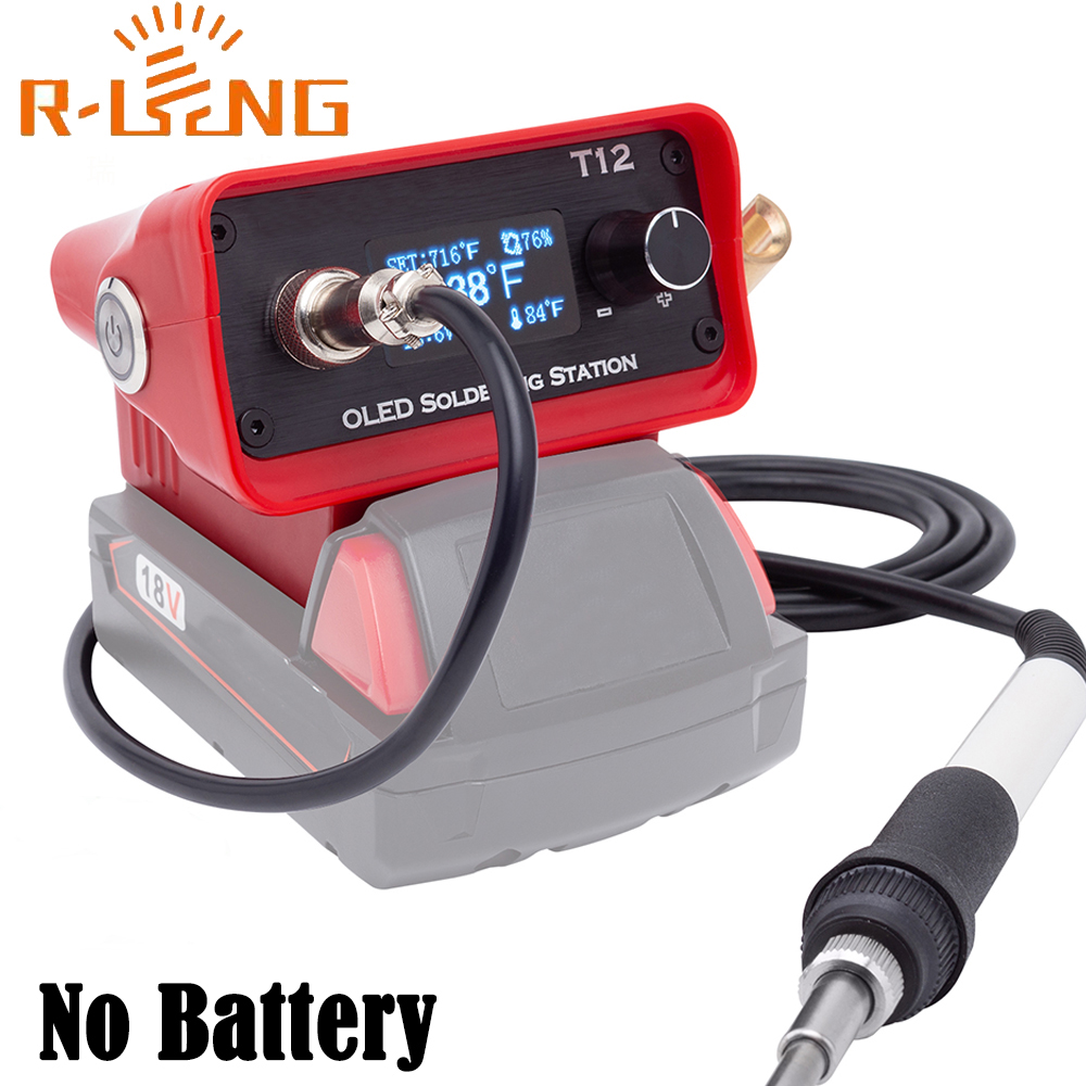 OLED T12 Soldering Iron Statio - đánh giá và giá Soldering Station T12 Oled