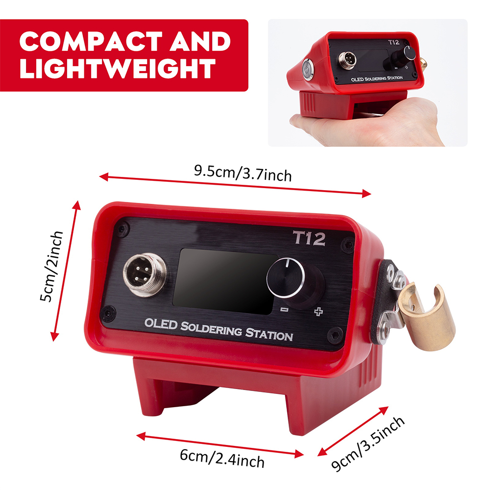 OLED T12 Soldering Iron Statio - đánh giá và giá Soldering Station T12 Oled