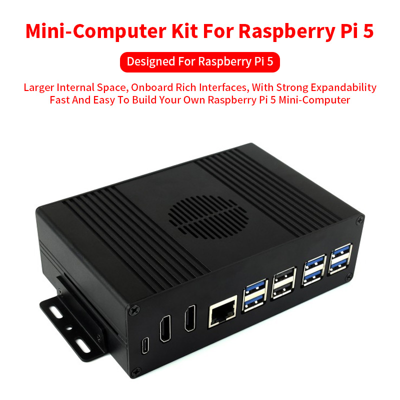 Raspberry Pi 5 All-In-One Mini - đánh giá và giá Raspberry Pi 5 8Gb Kit
