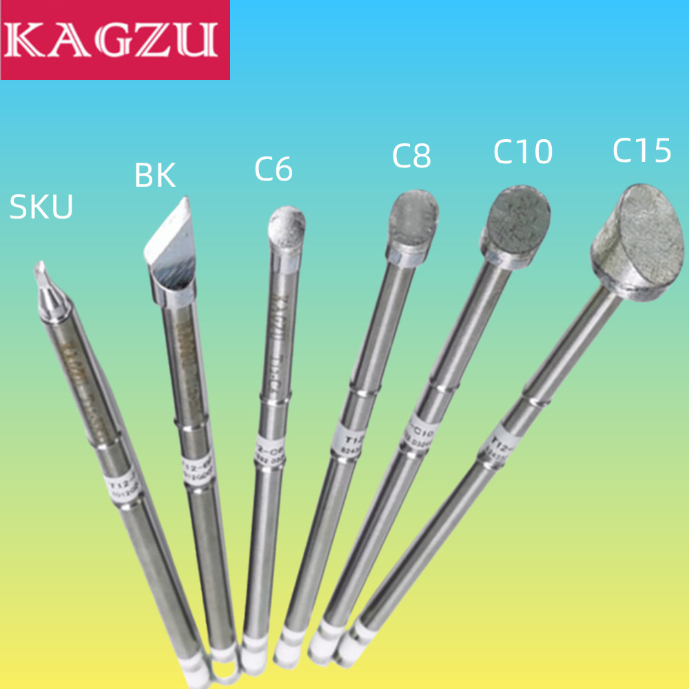 T12-BK/SKU/C6/C8/C10/C15 Weldi - đánh giá và giá Soldering Station T12 Oled