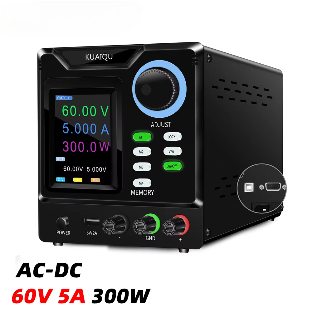 KUAIQU SPPS-D605-232 60V 5A 12 - đánh giá và giá Programmable Dc Power Supply 60V 5A