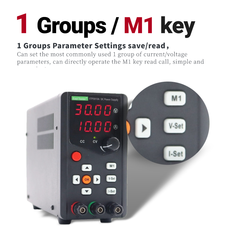ETP6005A high efficiency singl - đánh giá và giá Programmable Dc Power Supply 60V 5A