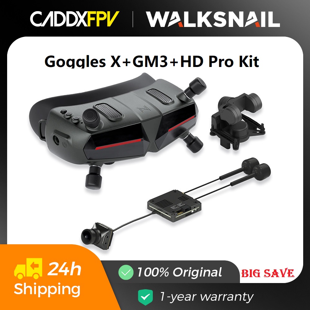 Caddx Walksnail Avatar HD Gogg - đánh giá và giá Fpv Goggles Avatar Hd Receiver