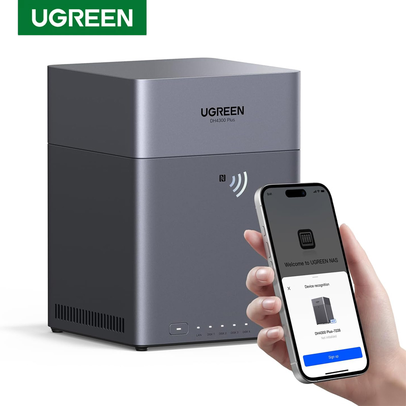 UGREEN NAS DH4300 Plus 4 Bay D - đánh giá và giá Khadas Vim4 8Gb
