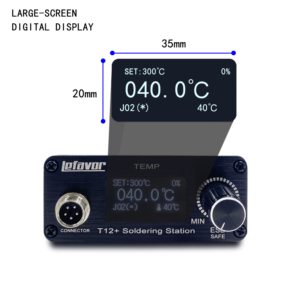 T12 + Tặng Bộ Hàn Hàn Màn Hình - đánh giá và giá Soldering Station T12 Oled